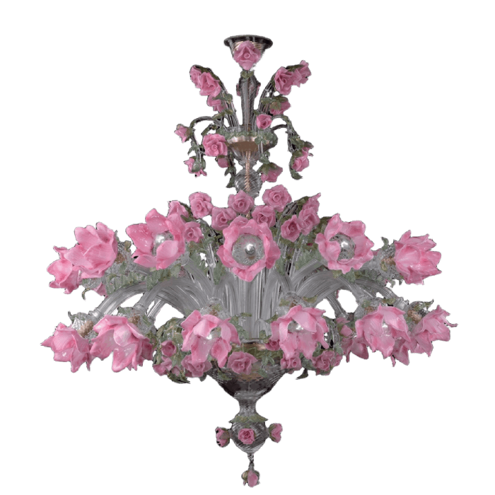 Floral Murano Chandelier