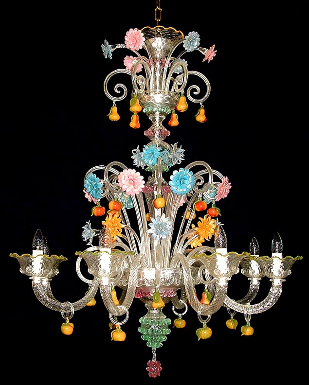 San Marco Gold Chandelier